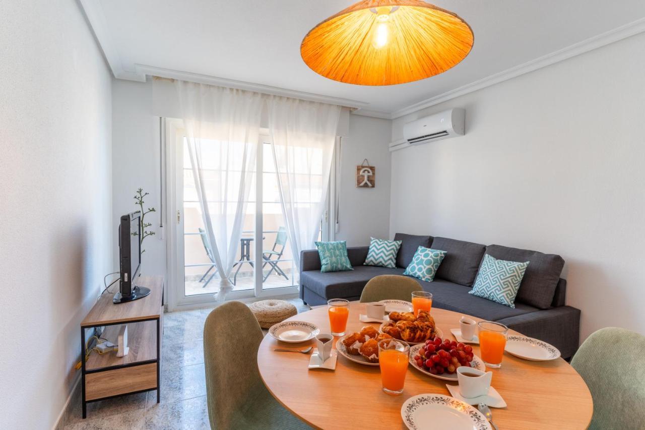 Trendyhomes Retamar - Vistas Al Mar, Playa A 1 Min, Golf Almería Exterior foto