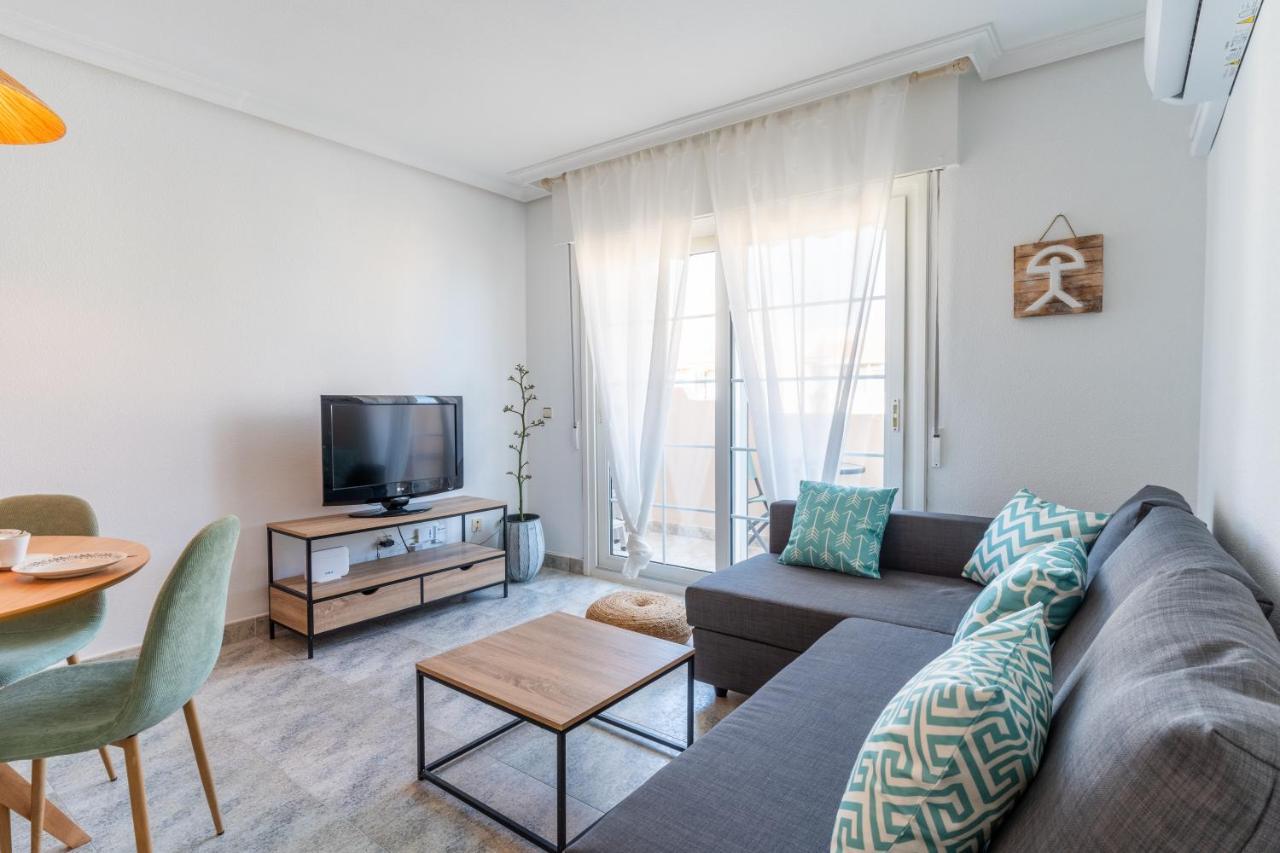 Trendyhomes Retamar - Vistas Al Mar, Playa A 1 Min, Golf Almería Exterior foto